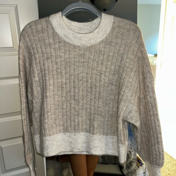 Sincerely Jules two toned ribbed sweater - Picture 5 of 7